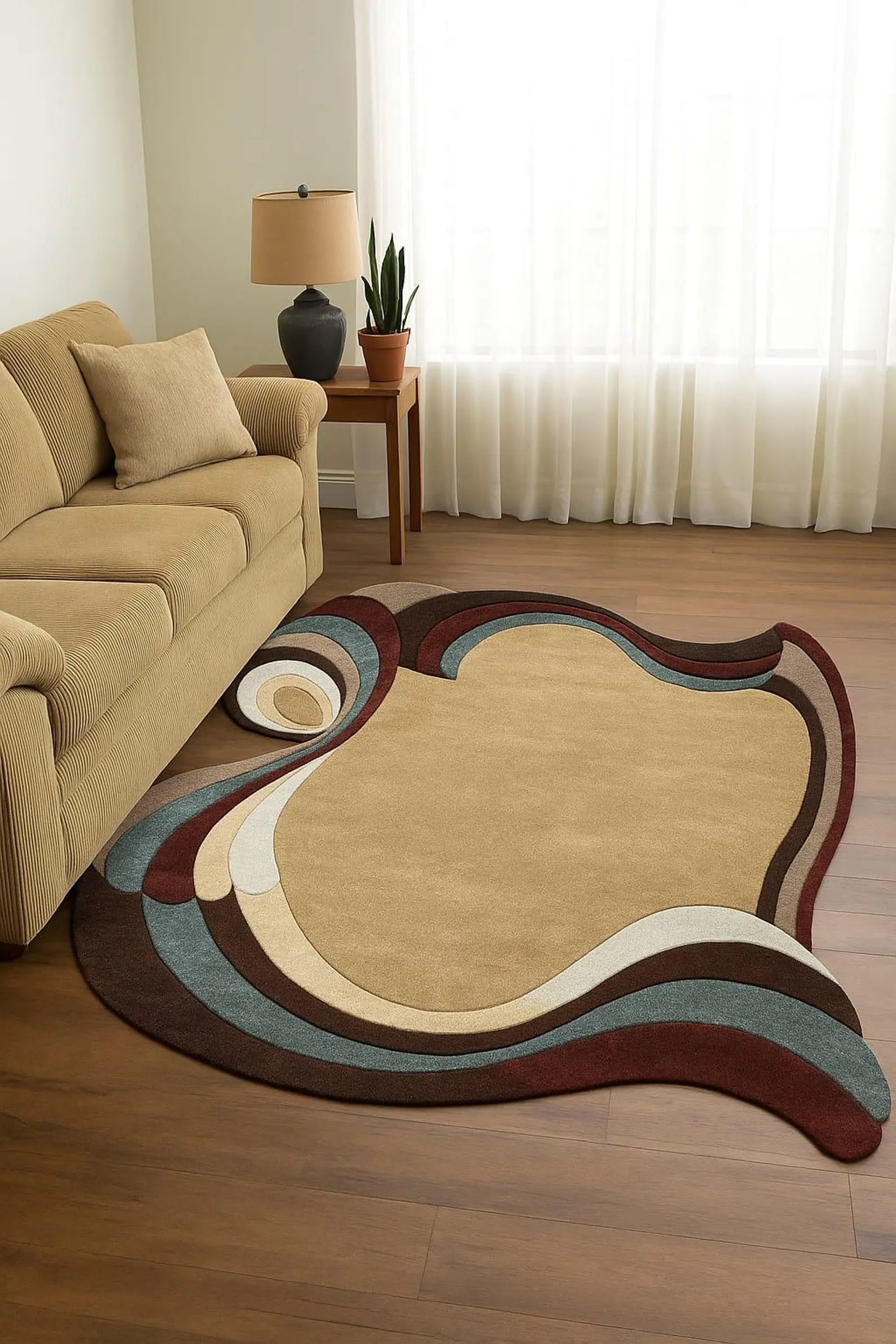 Cira Irregular Hand Tufted Carpet & Rug