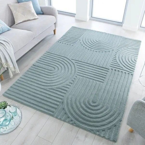 Curves Hand Tufted Carpet &  Rug