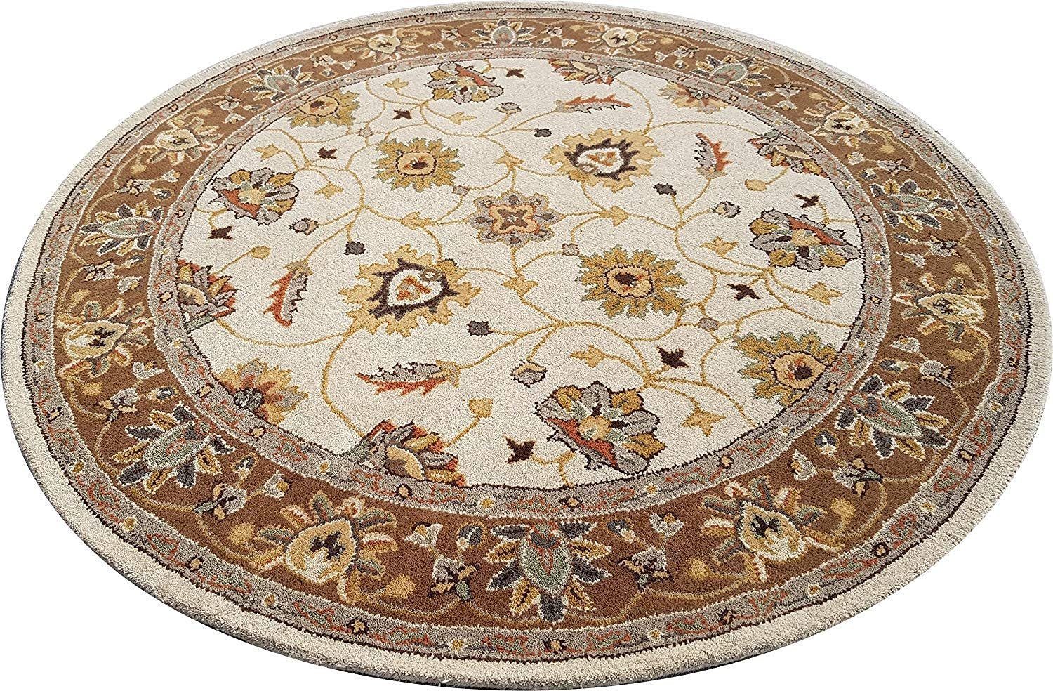 Cozyra Round Hand Tufted Carpet & Rug