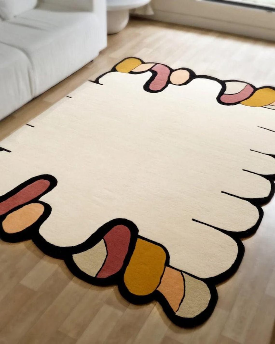 Feather Hand Tufted Carpet & Rug