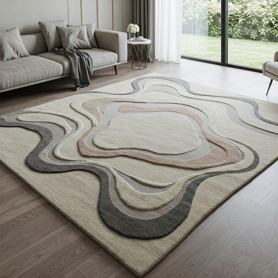 Nector Hand Tufted Carpet & Rug