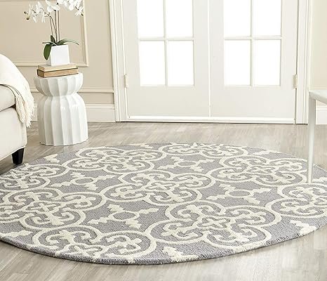 Snugova Round Hand Tufted Carpet & Rug